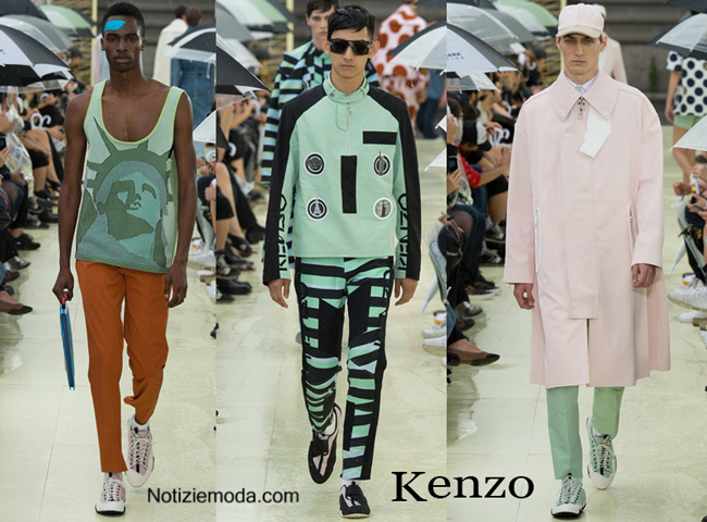 Sfilata Kenzo primavera estate 2015 moda uomo