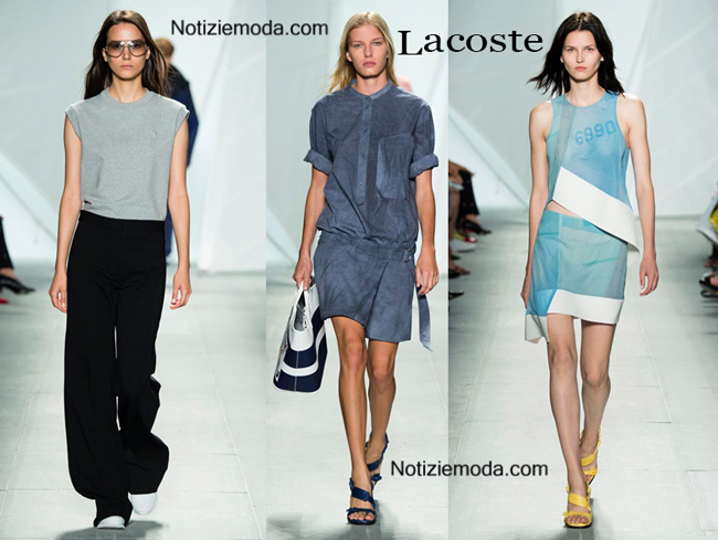 Sfilata Lacoste primavera estate 2015 moda donna