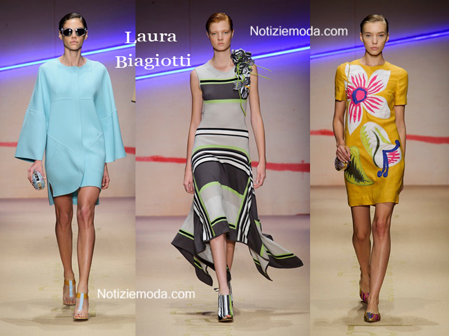 Sfilata Laura Biagiotti primavera estate 2015 moda donna