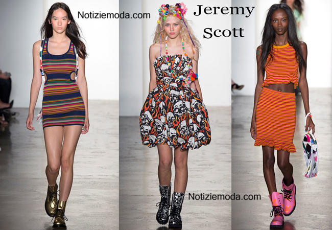 Stile Jeremy Scott primavera estate 2015 moda donna look