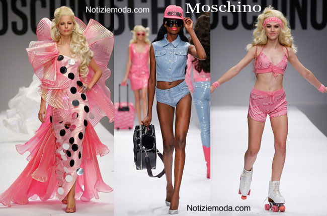 collezione barbie moschino primavera estate 2015