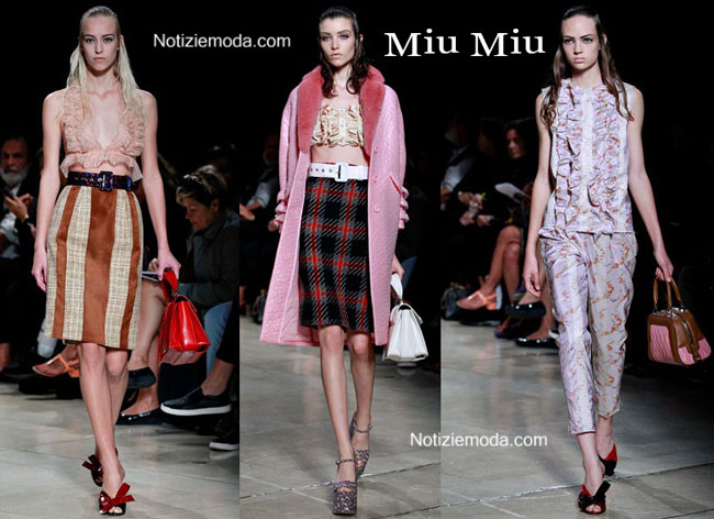 collezione miu miu primavera estate 2015 donna