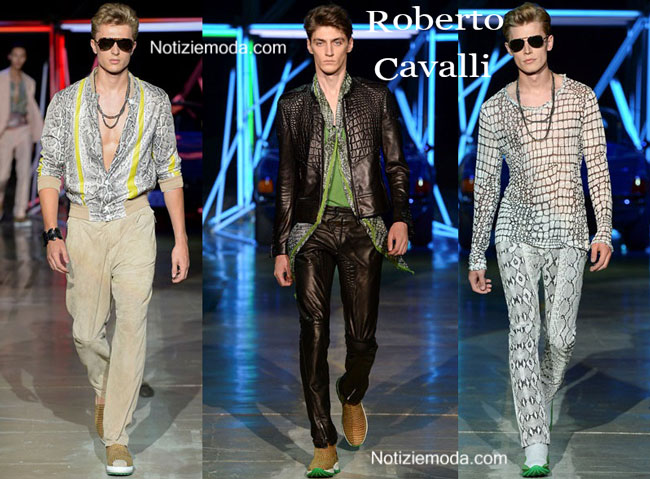 collezione roberto cavalli primavera estate 2015 uomo