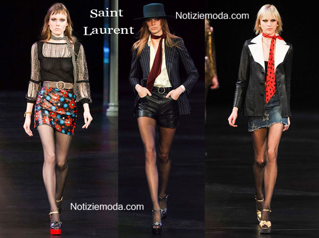 collezione saint laurent primavera estate 2015 donna