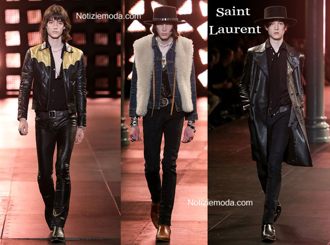 collezione saint laurent primavera estate 2015 uomo