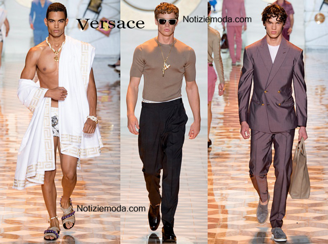 collezione versace primavera estate 2015 uomo