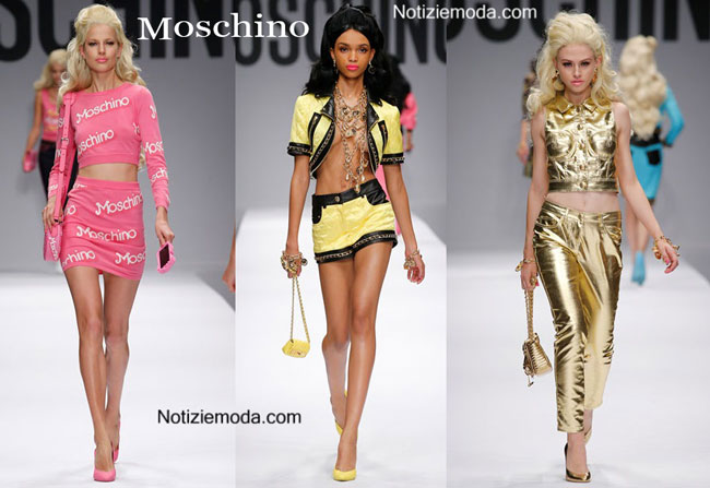 stile moschino primavera estate 2015 moda donna look