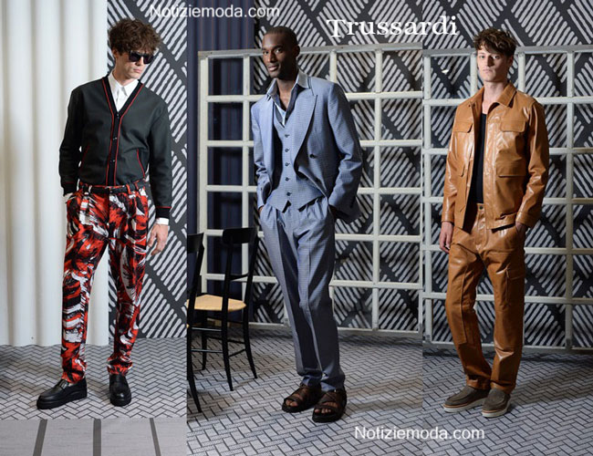 collezione trussardi primavera estate 2015 uomo