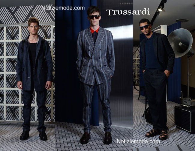 sfilata trussardi primavera estate 2015 uomo