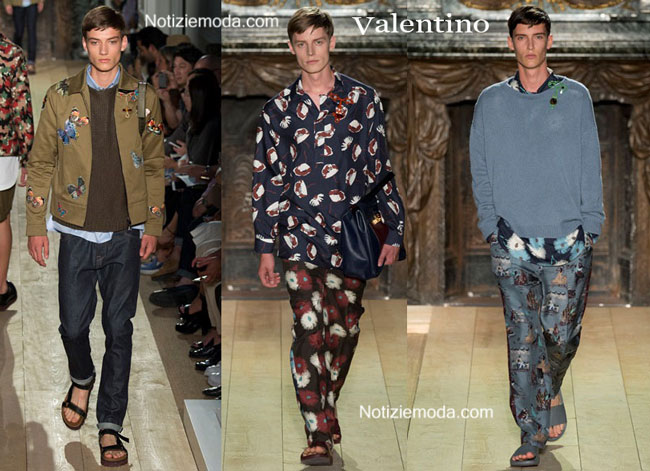 sfilata valentino primavera estate 2015 uomo