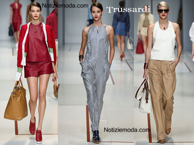 stile trussardi primavera estate 2015 moda donna look