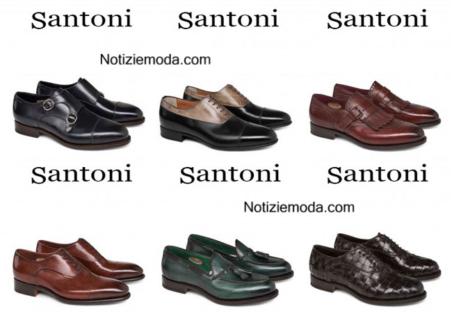 Scarpe Santoni primavera estate 2015 moda uomo