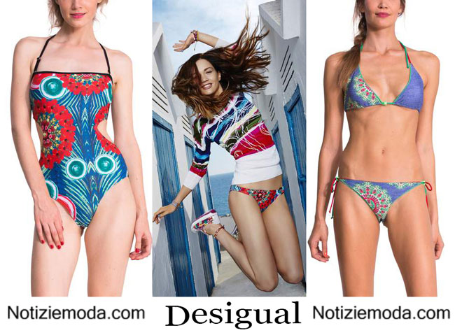 Moda mare Desigual estate 2015 costumi da bagno bikini