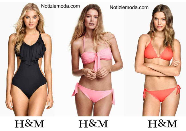 Moda mare HM estate 2015 costumi da bagno bikini