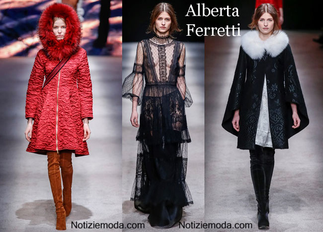 Video Alberta Ferretti autunno inverno 2015 2016 sfilata donna