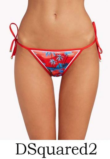 Slip mare Dsquared2 con logo all-over donna
