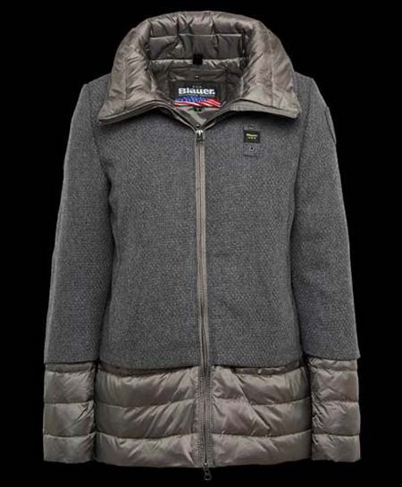 Piumini Blauer Autunno Inverno 2016 2017 Donna Look 5