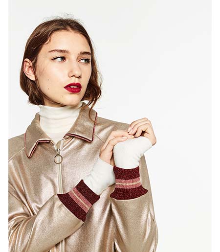 Piumini Zara Autunno Inverno 2016 2017 Donna Look 18