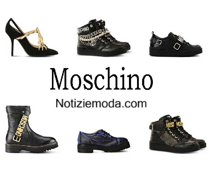 Scarpe Moschino autunno inverno 2016 2017 donna