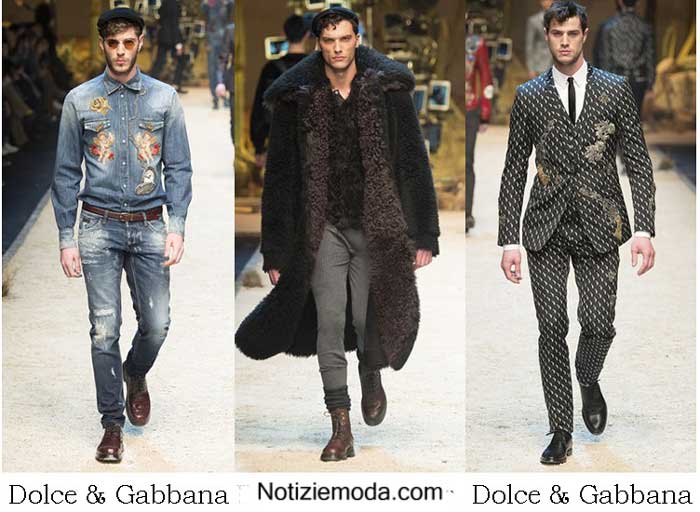 Abbigliamento Dolce Gabbana Autunno Inverno 2016 2017 Uomo