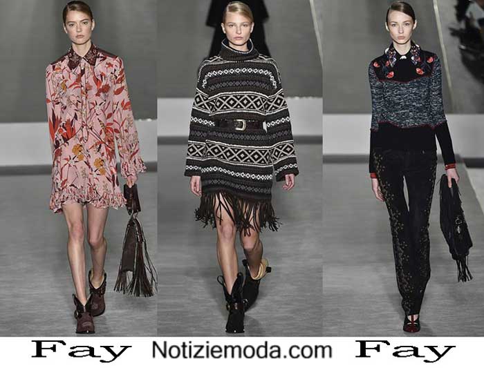 Collezione Fay Autunno Inverno 2016 2017 Moda Donna