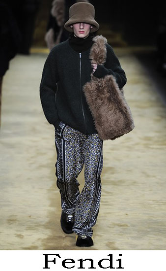 Fendi Autunno Inverno 2016 2017 Moda Uomo Look 12