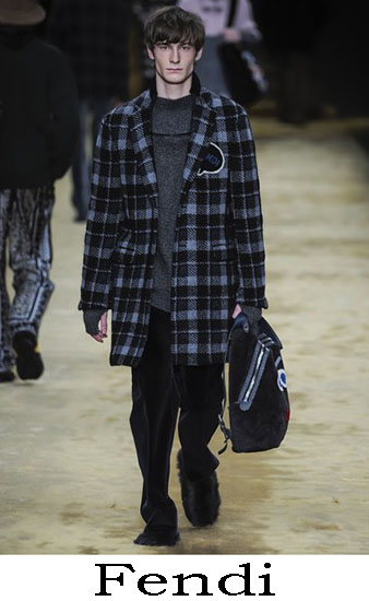 Fendi Autunno Inverno 2016 2017 Moda Uomo Look 14