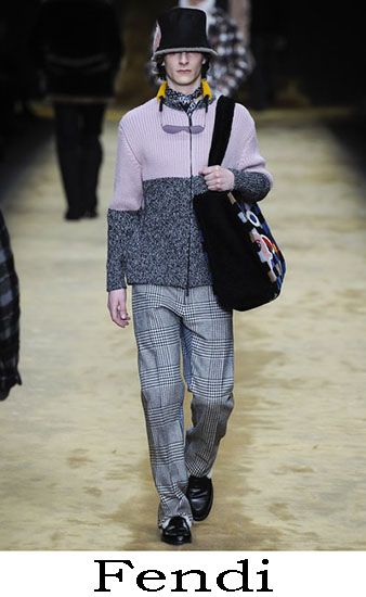 Fendi Autunno Inverno 2016 2017 Moda Uomo Look 15