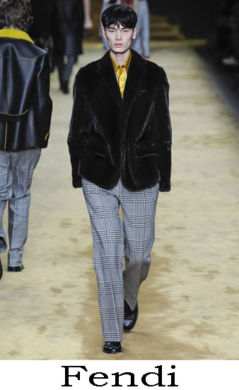 Fendi Autunno Inverno 2016 2017 Moda Uomo Look 20