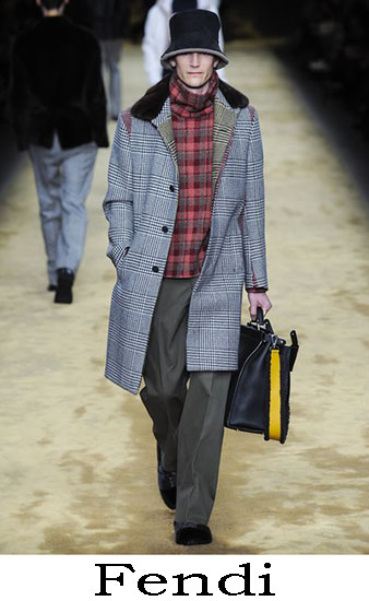 Fendi Autunno Inverno 2016 2017 Moda Uomo Look 21