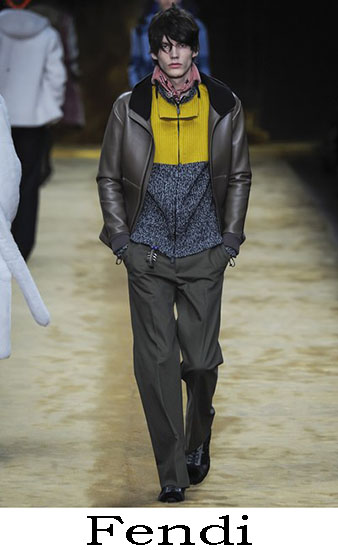 Fendi Autunno Inverno 2016 2017 Moda Uomo Look 25