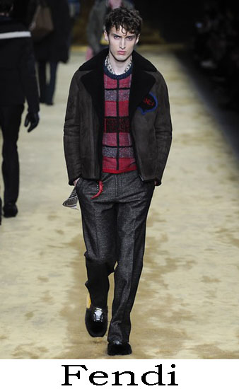 Fendi Autunno Inverno 2016 2017 Moda Uomo Look 31