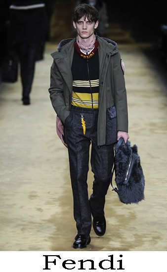 Fendi Autunno Inverno 2016 2017 Moda Uomo Look 32