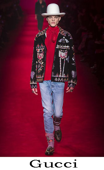 Gucci Autunno Inverno 2016 2017 Moda Uomo Look 12