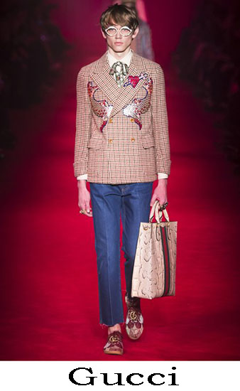 Gucci Autunno Inverno 2016 2017 Moda Uomo Look 36