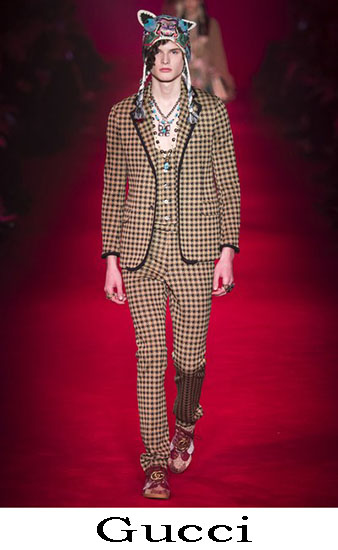 Gucci Autunno Inverno 2016 2017 Moda Uomo Look 45