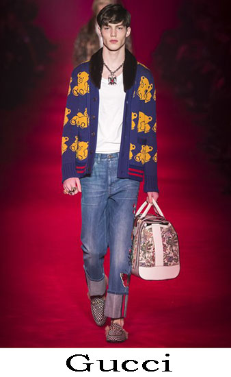 Gucci Autunno Inverno 2016 2017 Moda Uomo Look 49