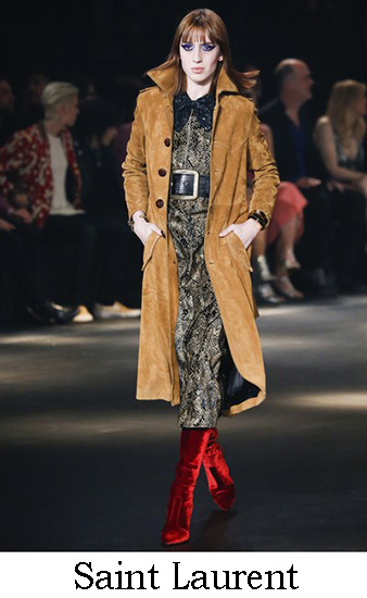 Saint Laurent Autunno Inverno 2016 2017 Donna Look 22