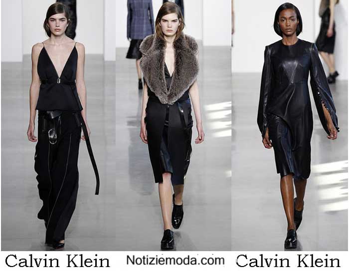 Style Calvin Klein Autunno Inverno 2016 2017 Moda Donna