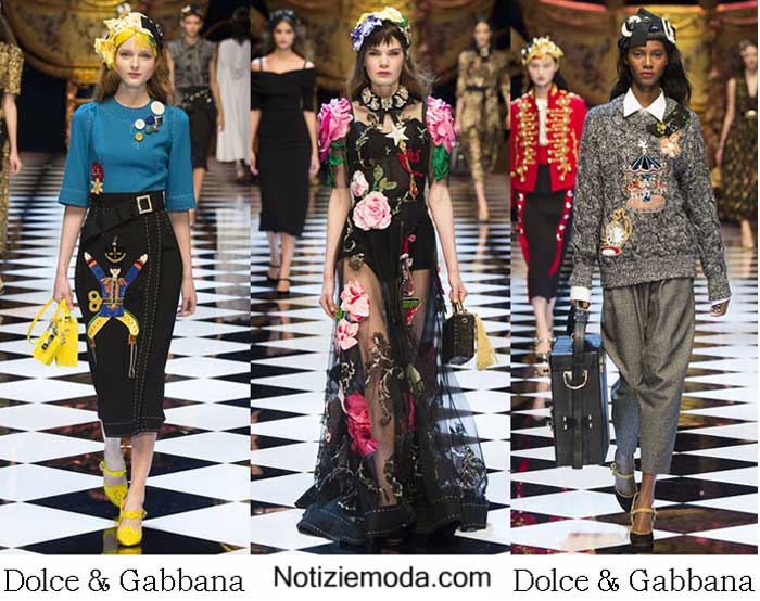 Style Dolce Gabbana Autunno Inverno 2016 2017 Donna