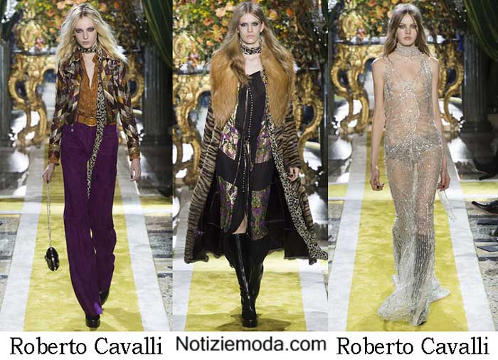 Style Roberto Cavalli Autunno Inverno 2016 2017 Moda Donna