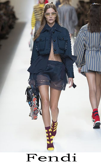 Fendi Primavera Estate 2017 Abbigliamento Donna Look 6