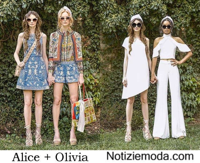 Alice + Olivia Primavera Estate 2017 Collezione Moda Donna