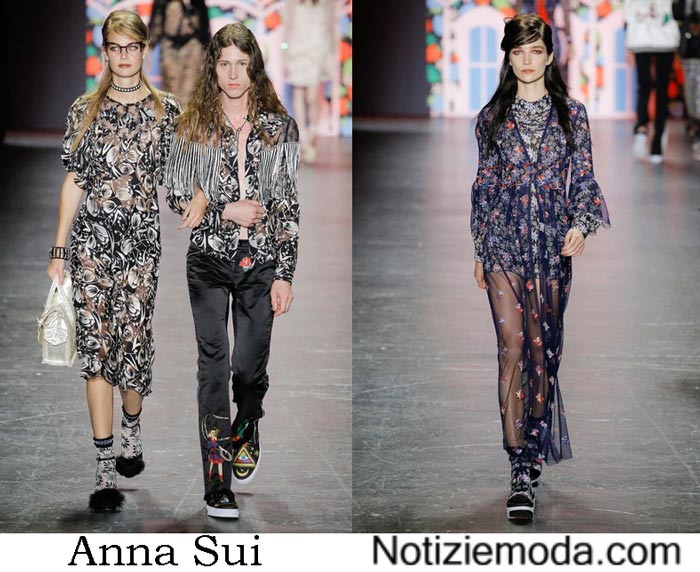 Anna Sui Primavera Estate 2017 Style Online Donna