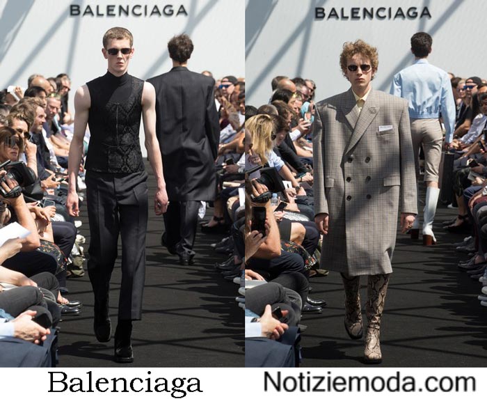 Balenciaga Primavera Estate 2017 Style Online Uomo