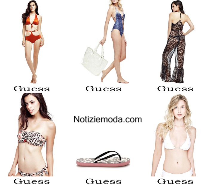 Moda Mare Guess Estate 2017 Costumi Da Bagno Bikini