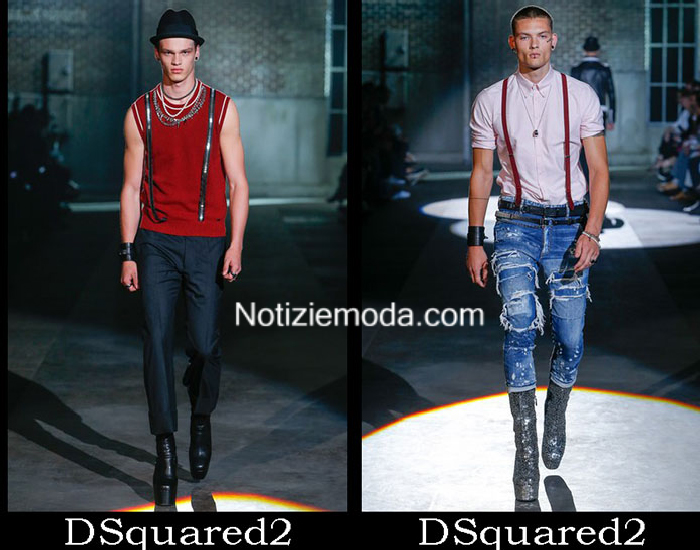 Collezione DSquared2 Primavera Estate 2017 Moda Uomo