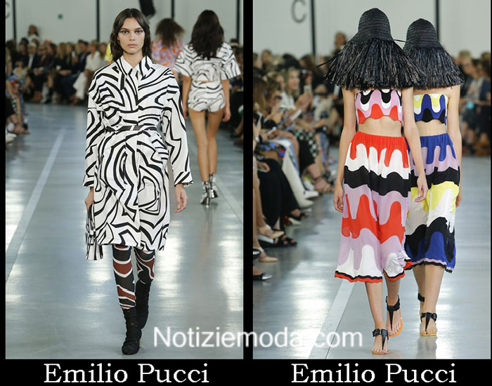 Style Emilio Pucci Primavera Estate 2017 Moda Donna