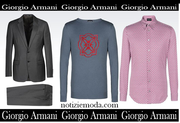 Saldi Giorgio Armani Estate 2017 Collezione Moda Uomo