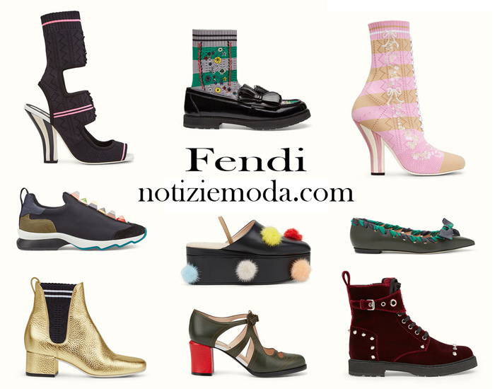 Calzature Fendi Autunno Inverno 2017 2018 Donna